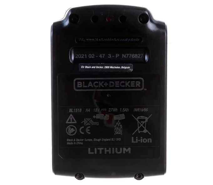 Acumulator BLACK&DECKER BL1518 Slider 18V 1.5Ah-2