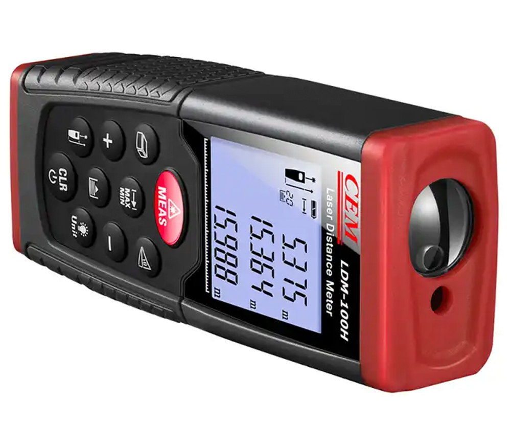 Telemetru CEM LDM-100H 50m IP54 photo 3