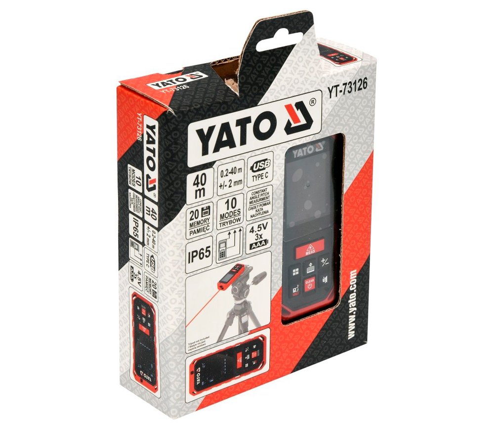 Дальномер YATO YT73127 60m IP65 photo 3