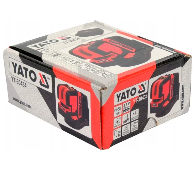 Лазерный уровень YATO  YT30434 2луча 10m-6