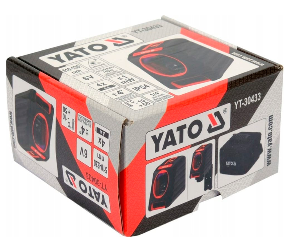 Лазерный уровень YATO YT30433 2луча 10m photo 4
