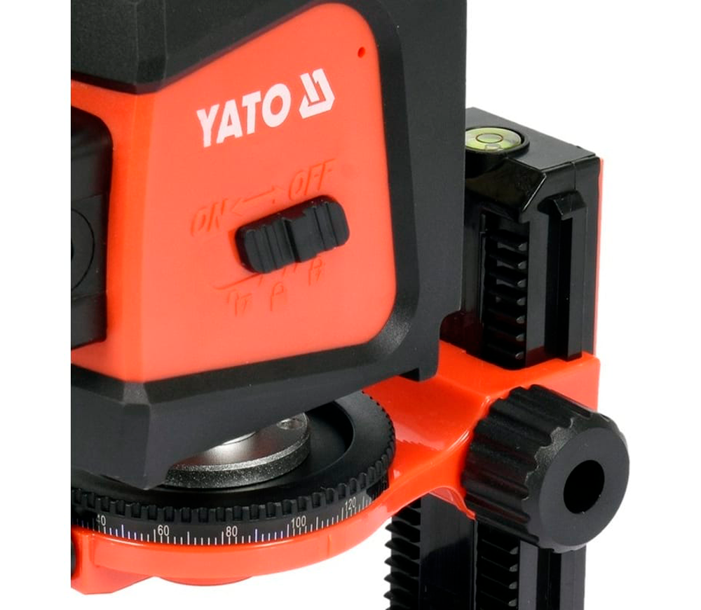 Лазерный уровень YATO YT30427 4луча 20m photo 6