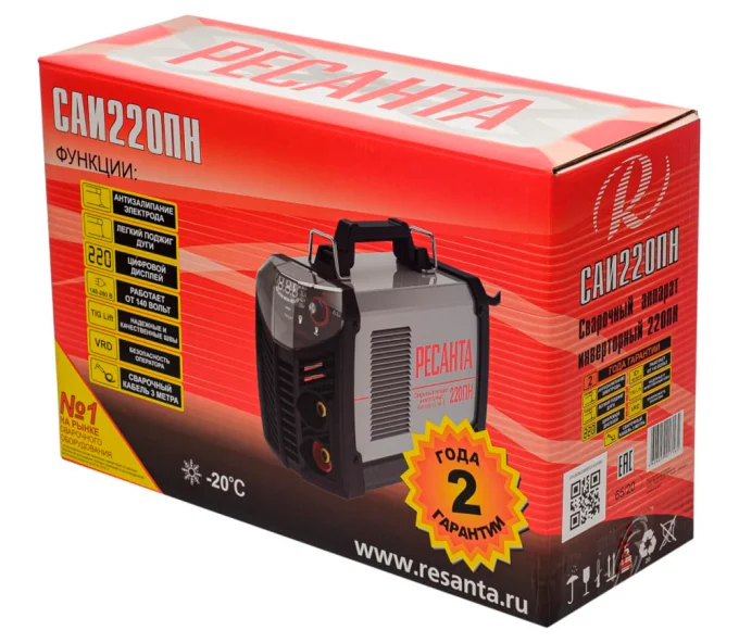 Сварочный аппарат RESANTA САИ-220ПН 220A-8