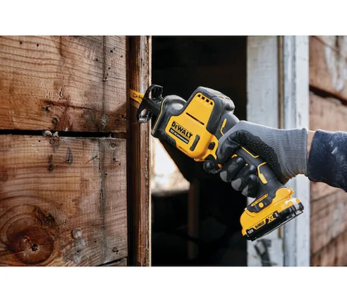 Fierăstrău sabie cu acumulator DEWALT DCS312D2 18V 2Ah-5