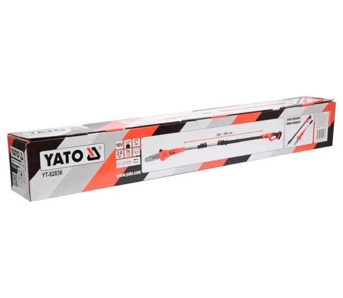 Fierăstrău cu lanț cu acumulator YATO YT82836 200mm 18V 2Ah-6