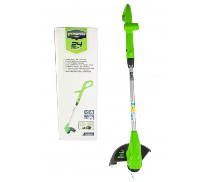 Триммер аккумуляторный Greenworks G24LT30K2 24В 2Ач-9