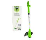 Триммер аккумуляторный Greenworks G24LT30K2 24В 2Ач-9