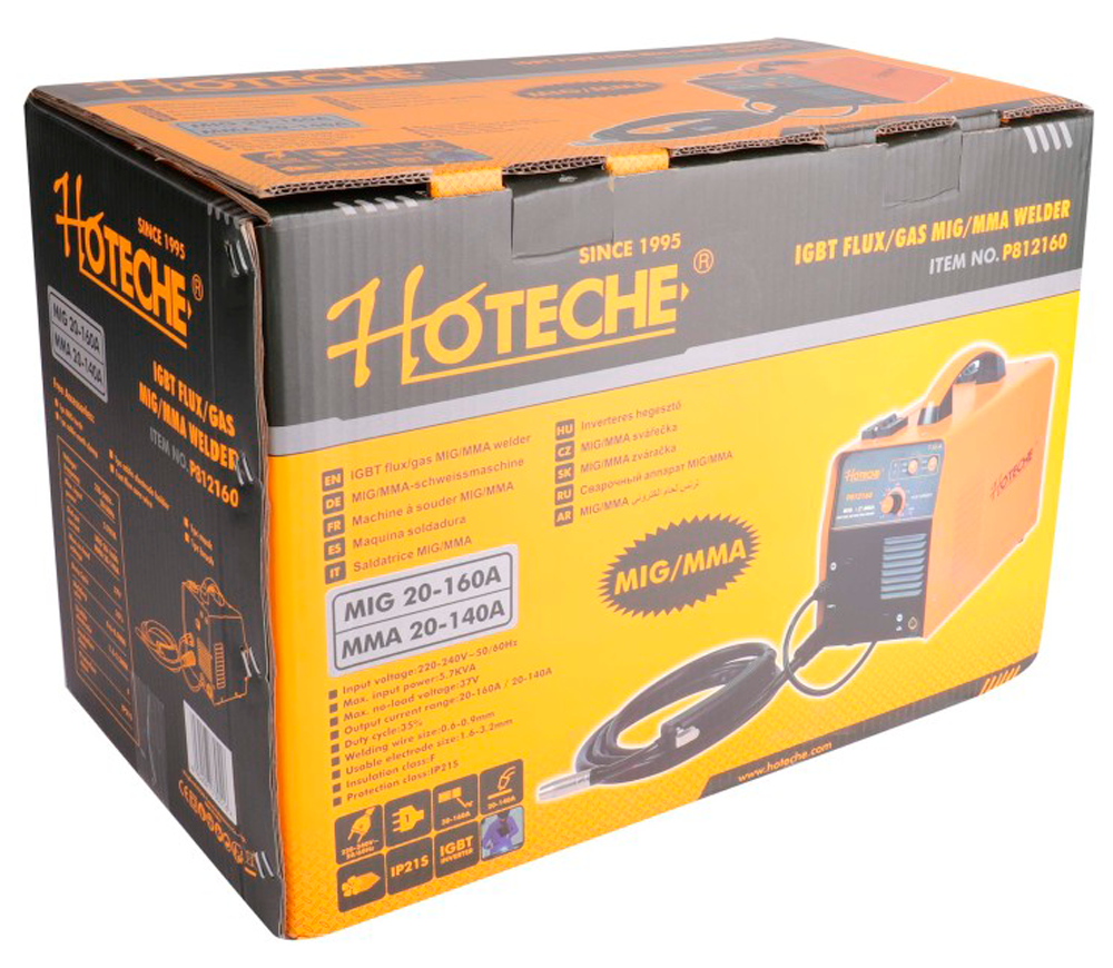 Aparat de sudat HOTECHE PG812160A 160A photo 2
