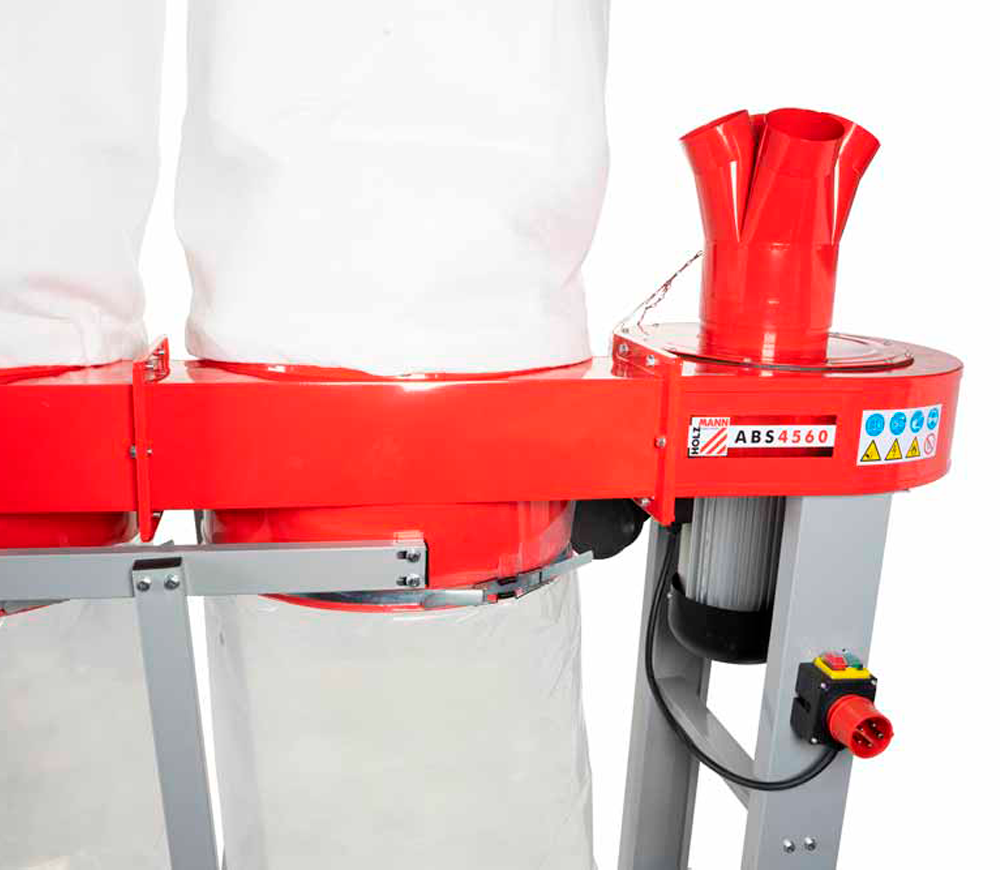Unitatea de aspirare HOLZMANN ABS4560_400V 3800w 25mbar 3x160L photo 0