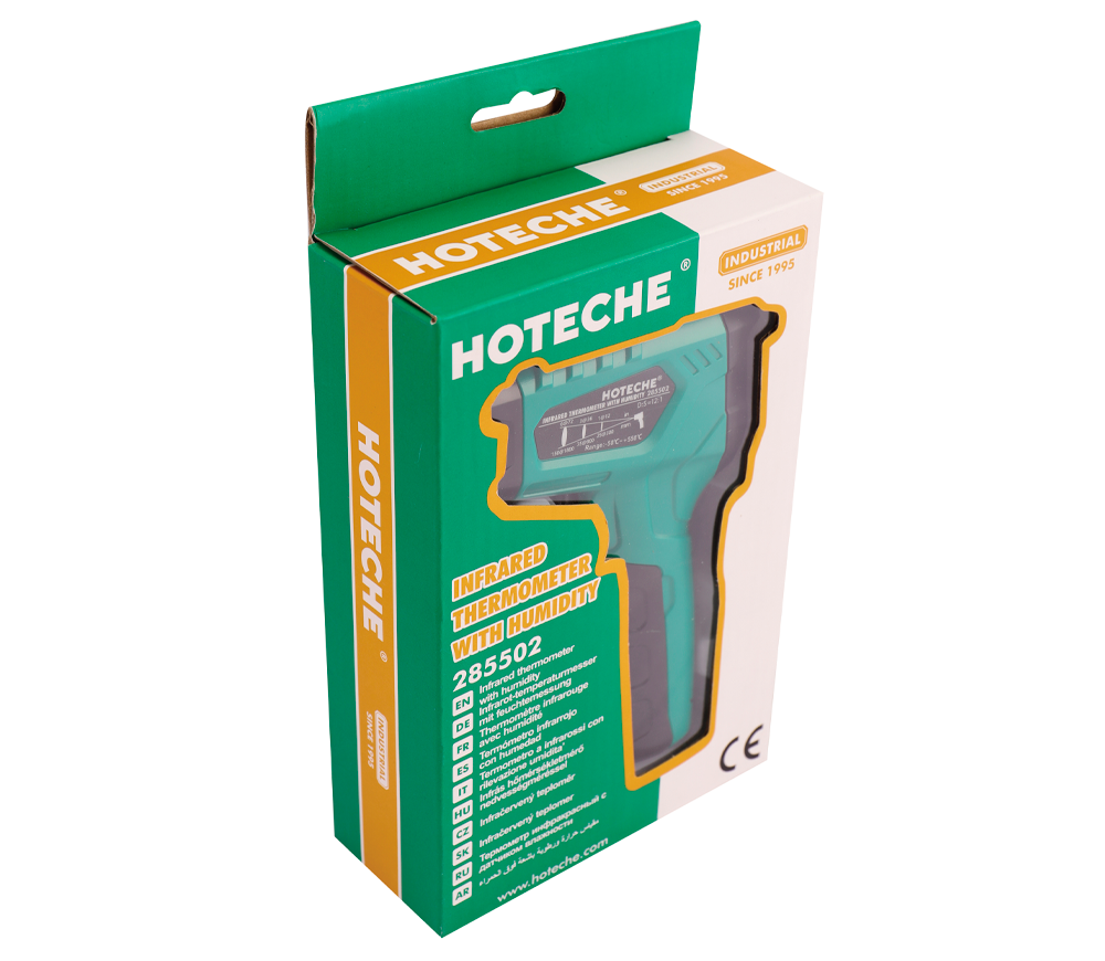 Termometru infrarosu (Pirometru) HOTECHE 285502 -50/+550°C photo 3