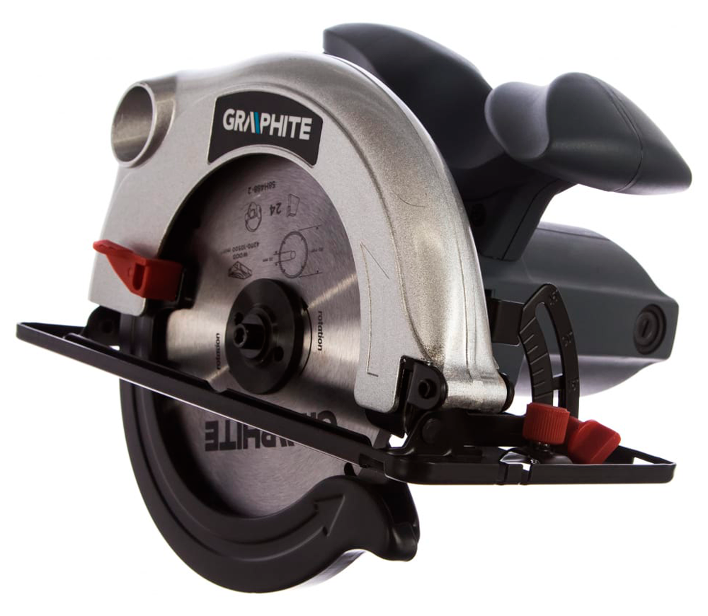 Fierăstrău circular GRAPHITE 58G486 1200w 185mm photo 1