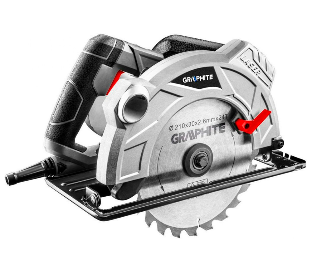 Fierăstrău circular GRAPHITE 58G492 1500w 185mm photo