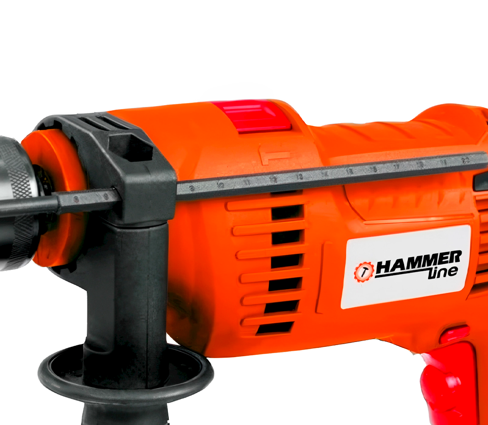 Mașină de găurit cu percutie HAMMER HL-SBM570 570w photo 2