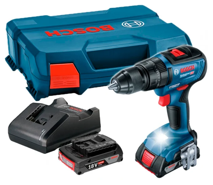 Mașină de înșurubat cu acumulator BOSCH GSB 18V-50 06019H5100 18V 2Ah-1