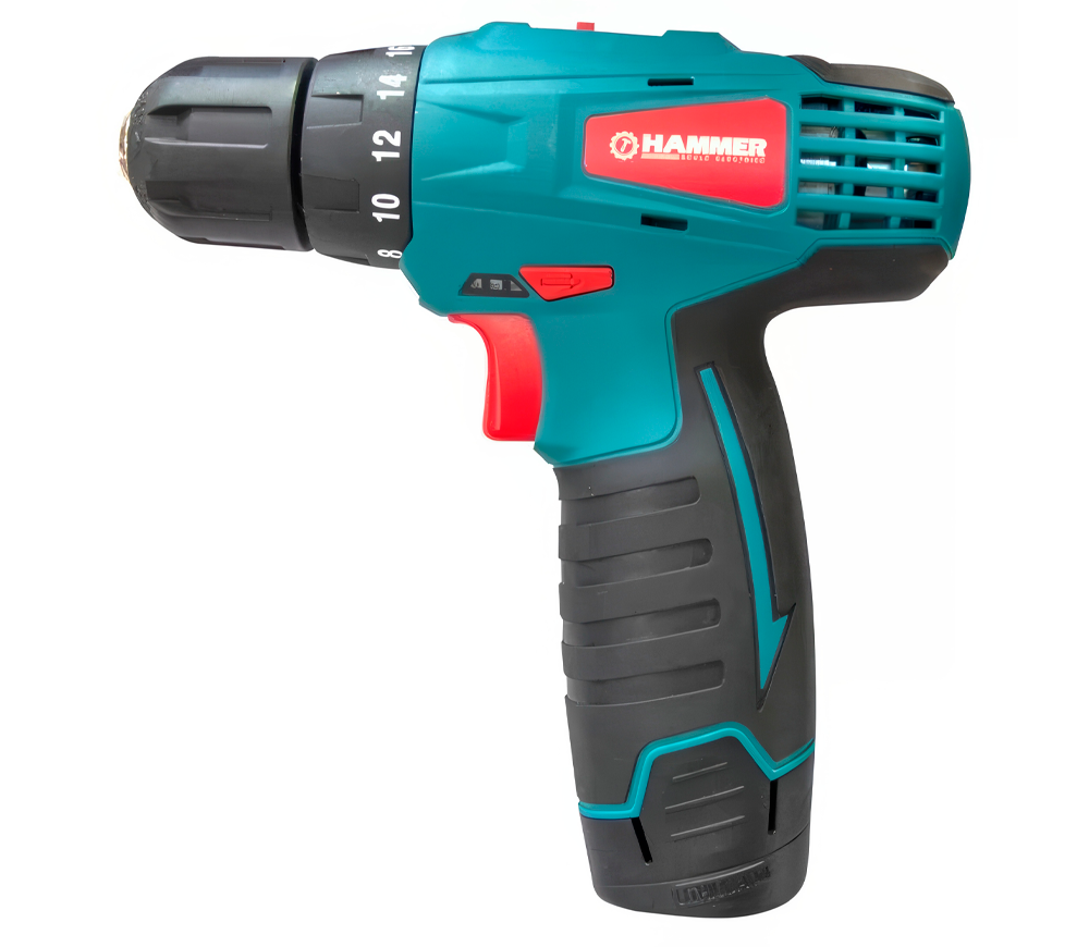 Шуруповёрт аккумуляторный HAMMER MPN-SBE12 12В 1.5Ач photo