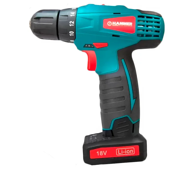Mașină de înșurubat cu acumulator HAMMER MPN-SBE18 18V 1.5Ah-1