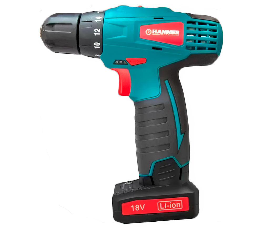 Mașină de înșurubat cu acumulator HAMMER MPN-SBE18 18V 1.5Ah photo