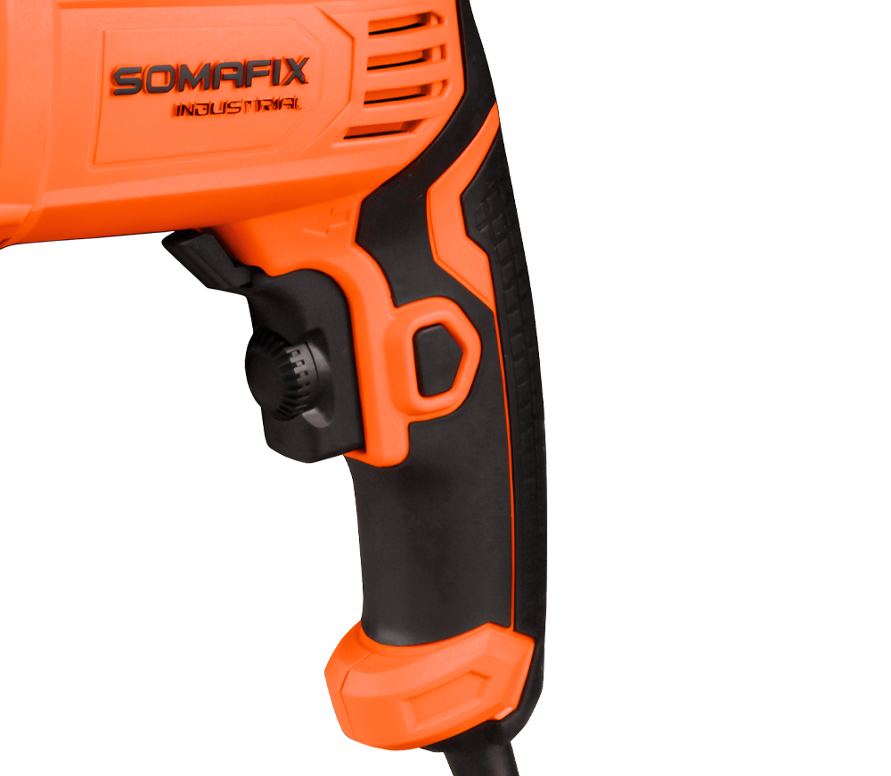 Mașină de găurit cu percutie SOMAFIX SFX8010 1100w photo 3