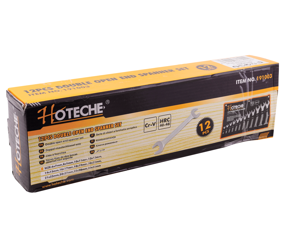 Set 12 chei fixe bilaterale HOTECHE 191003 6x32mm photo 0