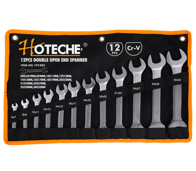 Set 12 chei fixe bilaterale HOTECHE 191003 6x32mm-1