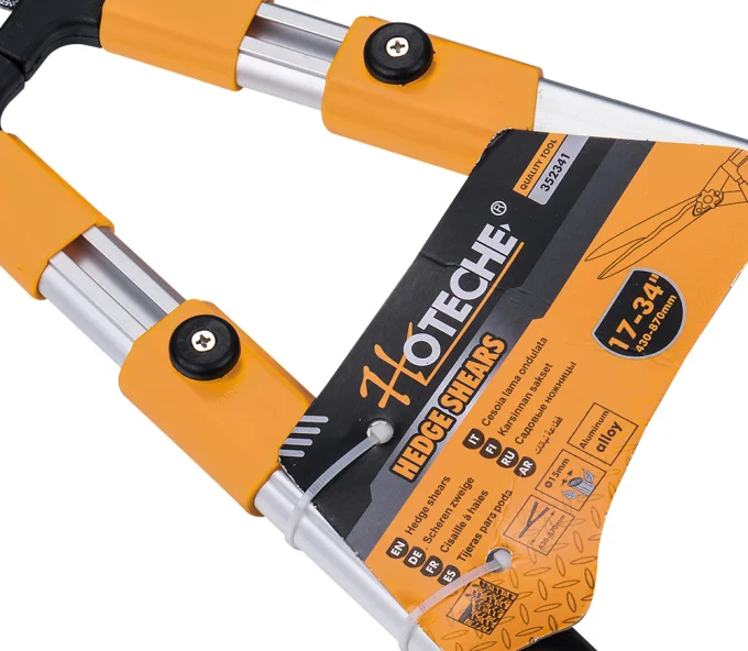 Foarfeci de frezat arbuști telescopic HOTECHE 352341 680-870mm-3