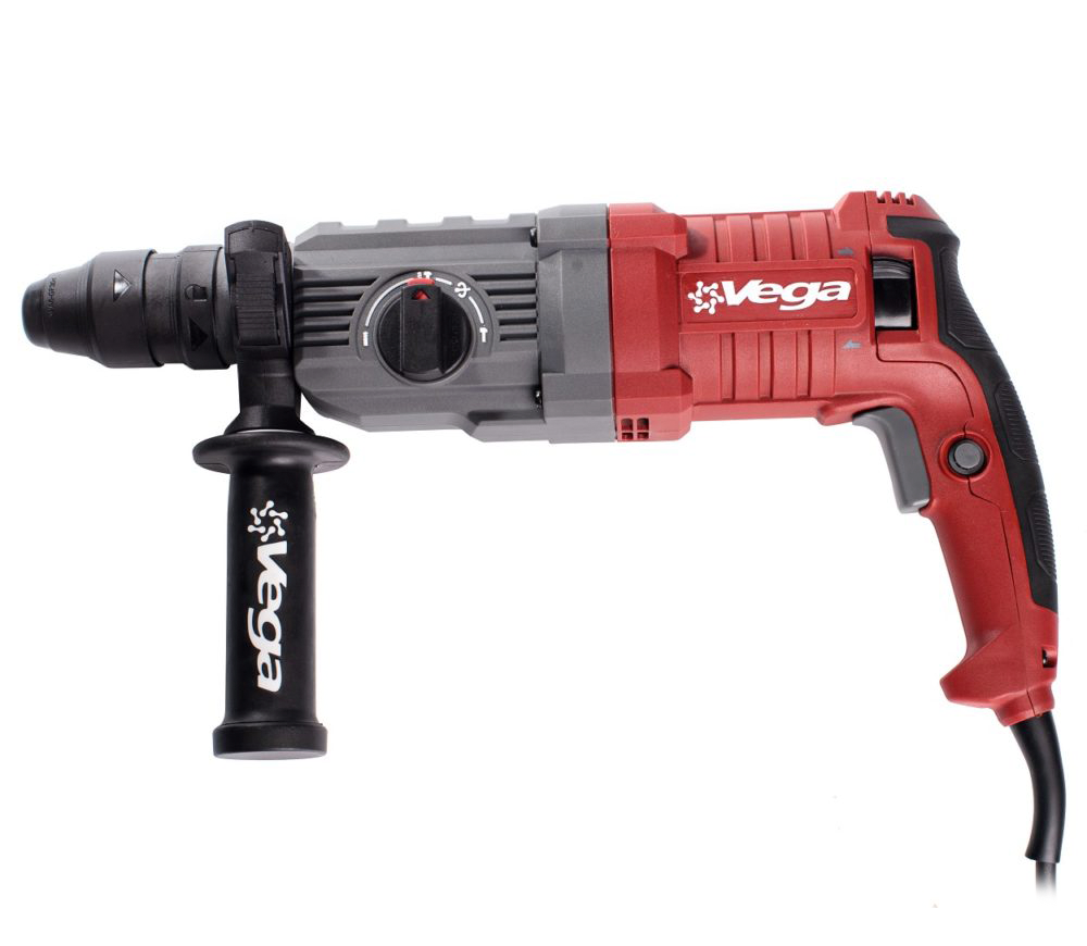 Ciocan rotopercutor Vega VH-1350DFR 1350w SDS-Plus/Fixare rapidă photo 0