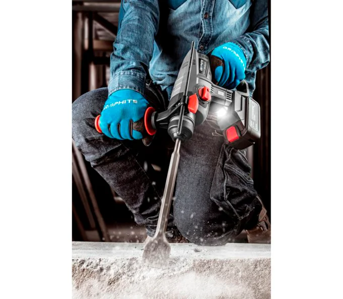 Перфоратор аккумуляторный GRAPHITE 58G027 2.2Дж 18В-6