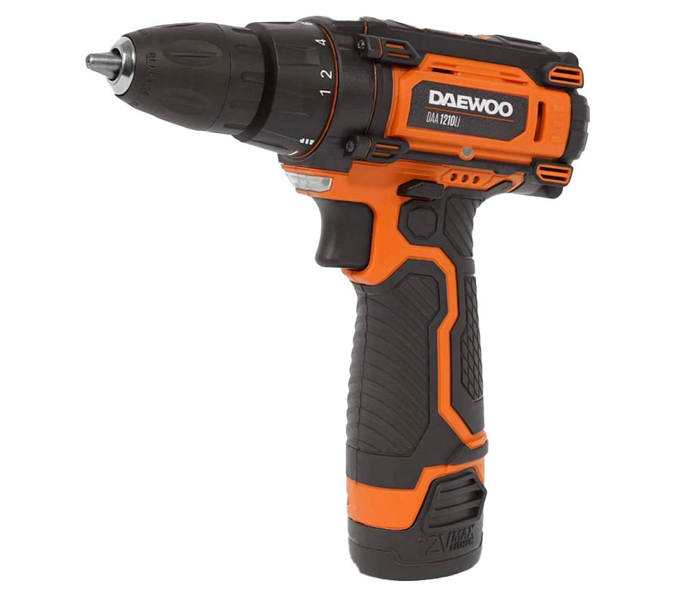 Шуруповёрт аккумуляторный DAEWOO DAA 1210Li 12В 1.5Ач photo