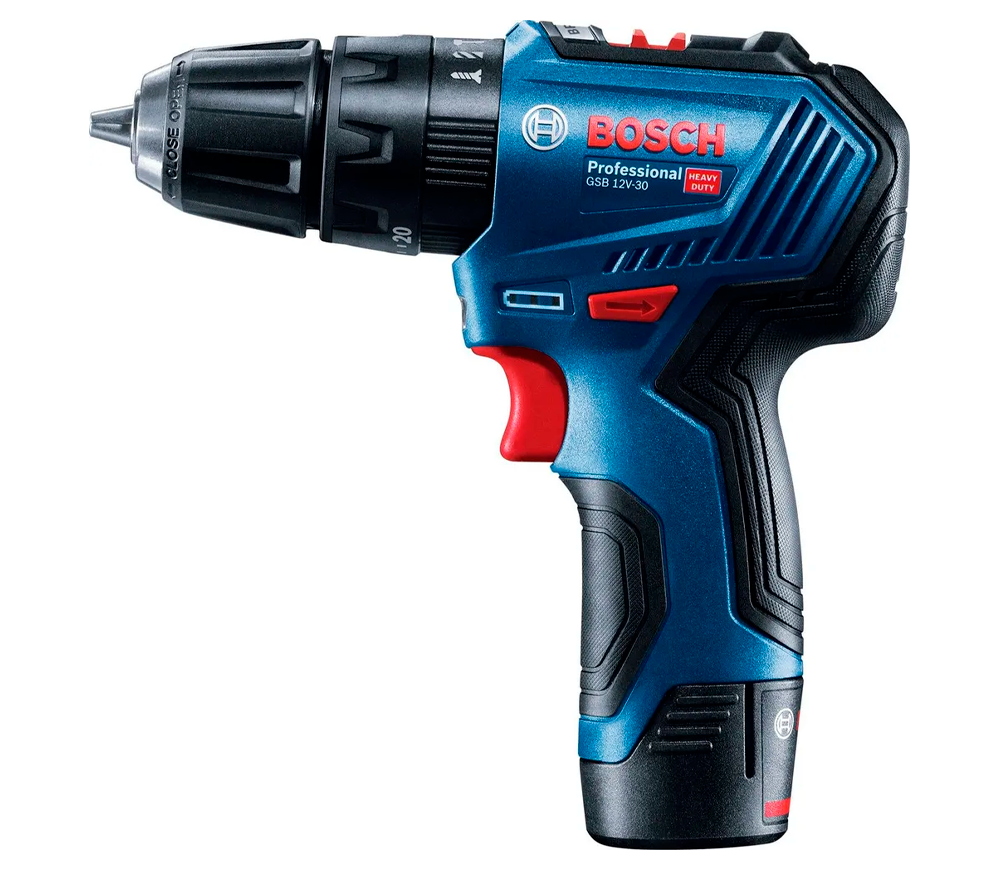 Шуруповёрт аккумуляторный BOSCH GSB12V-30 12В 2Ач photo 0