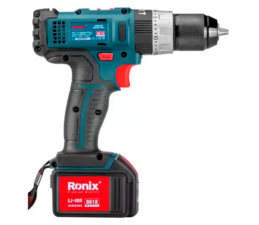 Mașină de &icirc;nșurubat cu acumulator RONIX 8618N 18V 1.5Ah photo 4