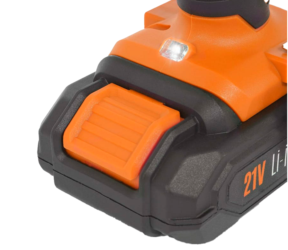 Шуруповёрт аккумуляторный DAEWOO DAA 2120Li 21В 1.5Ач photo 3