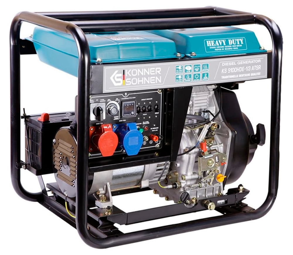 Generator electric Könner&Söhnen KS9100HDE-1/3ATSR 7.5kw Motorină AVR photo 0