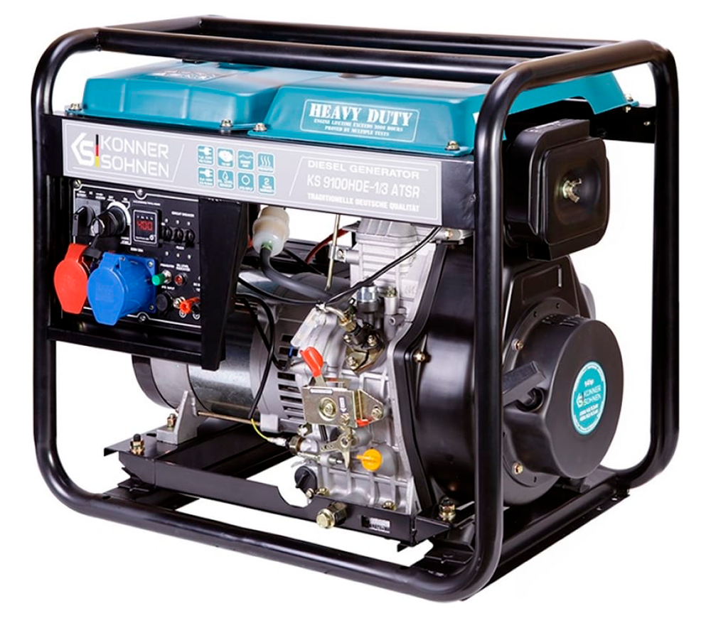 Generator electric Könner&Söhnen KS9100HDE-1/3ATSR 7.5kw Motorină AVR photo 1