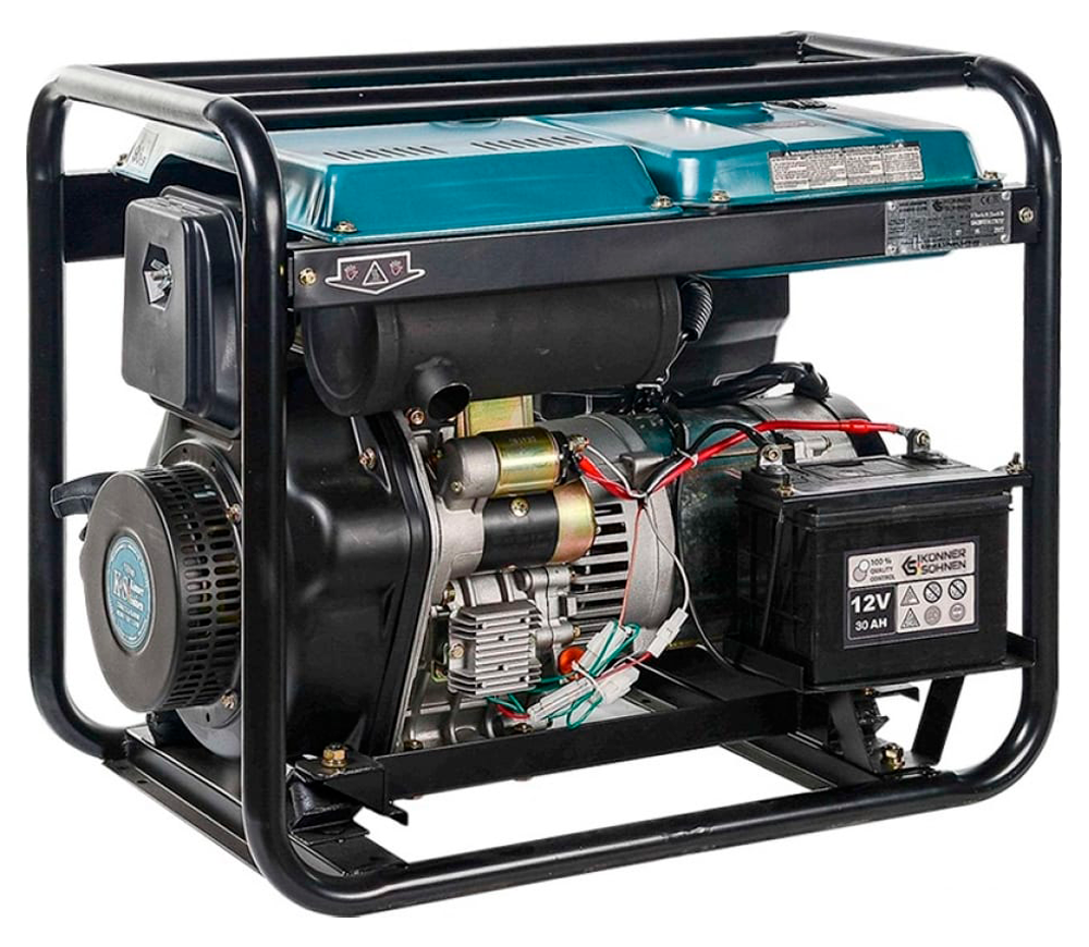 Generator electric Könner&Söhnen KS9100HDE-1/3ATSR 7.5kw Motorină AVR photo 2