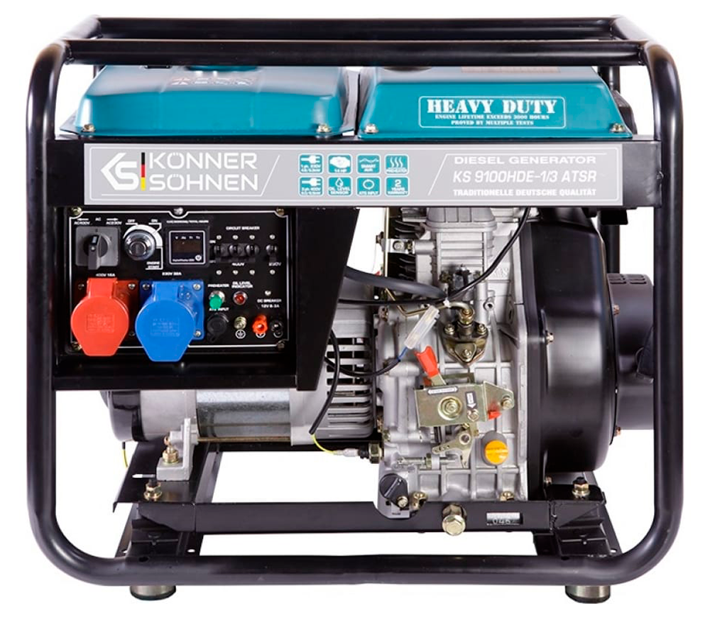 Generator electric Könner&Söhnen KS9100HDE-1/3ATSR 7.5kw Motorină AVR photo