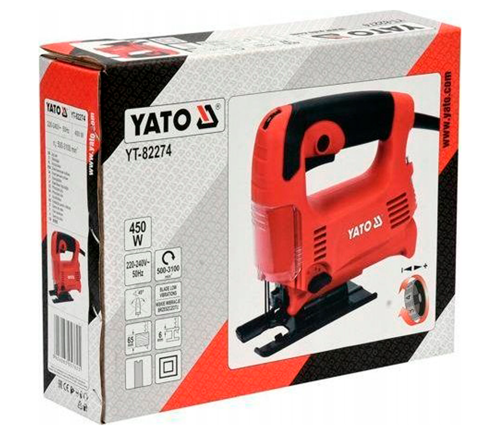 Лобзик YATO YT82274 450вт photo 3