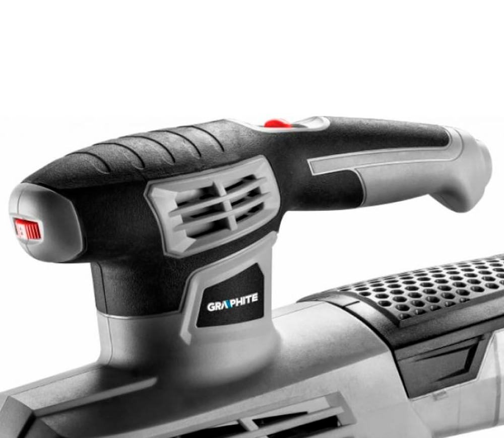 Mașină de șlefuit cu vibrații GRAPHITE 59G325 300w photo 0