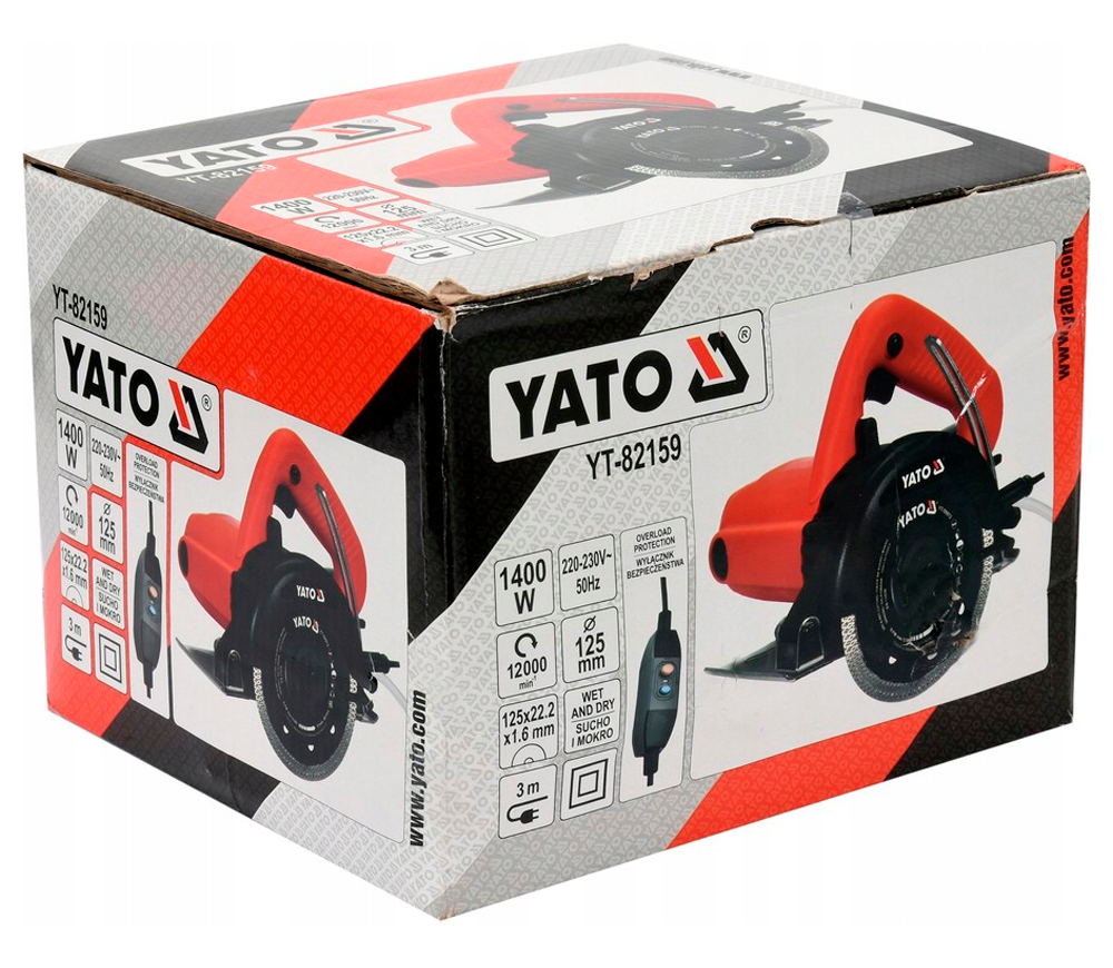 Дисковая пила YATO YT82159 1400вт 125мм photo 2