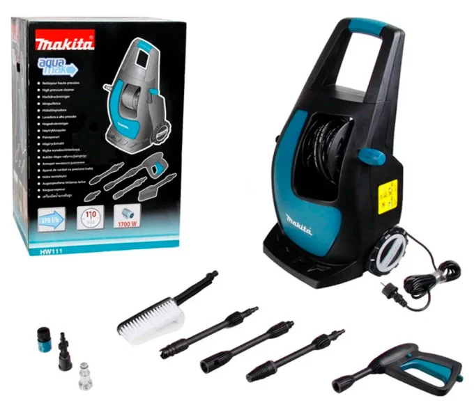 Мойка высокого давления MAKITA HW111 1700вт 110бар 370л/ч-3