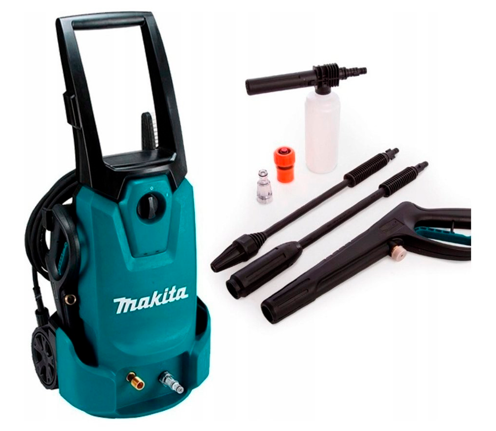 Aparat de spălat cu presiune MAKITA HW1200 1800w 120bar 420l/h photo 0