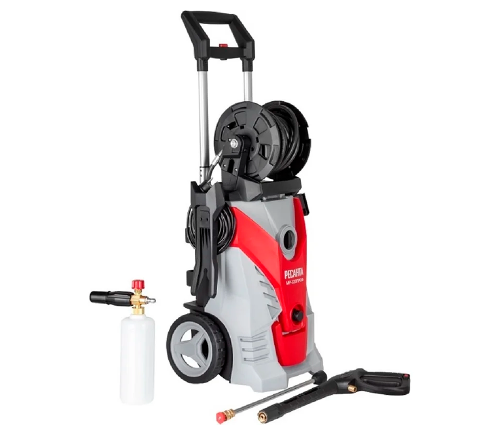 Aparat de spălat cu presiune RESANTA МР-220ПРОФ 2600w 220bar 450l/h photo 3