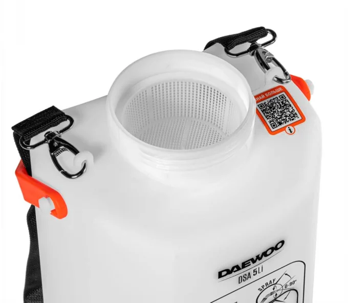 Pulverizator cu acumulator DAEWOO DSA 5Li 4bar 5L 16V 2.5Ah-4