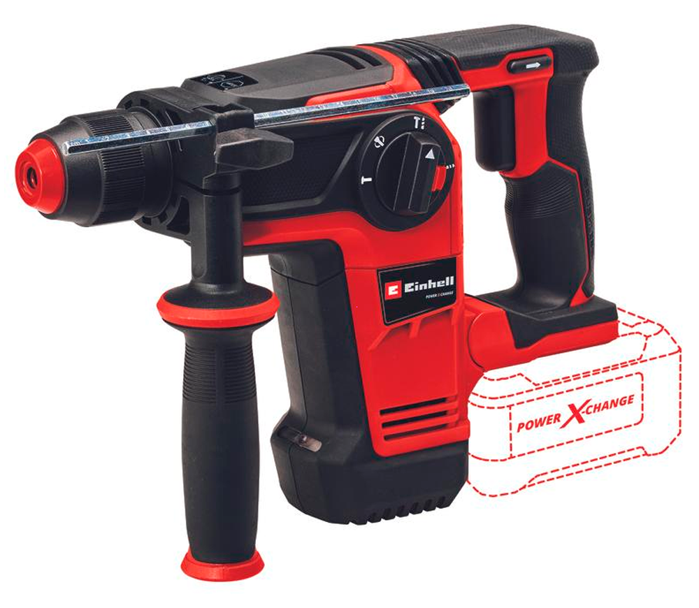 Ciocan rotopercutor cu acumulator (fără bat) EINHELL PXC TP-HD 18/26 Li BL 2.6J 18V photo