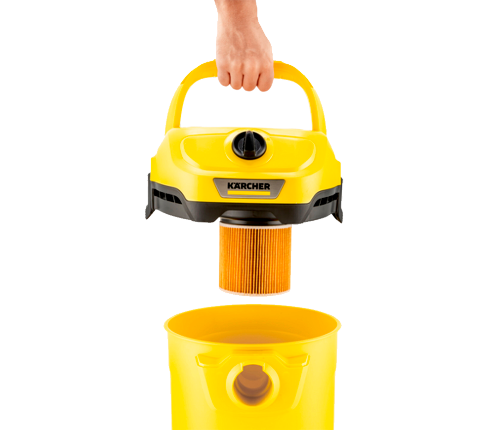 Aspirator industrial KARCHER WD2 Plus V-12/4/18C 1000w  12L photo 1
