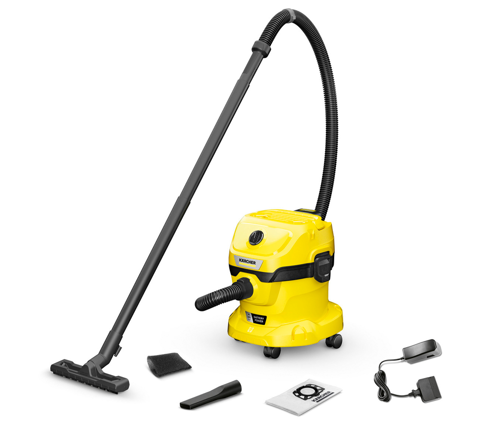 Aspirator cu acumulator KARCHER WD 2-18 V-12/18 Battery + Kit 18V 2.5AH 12L photo