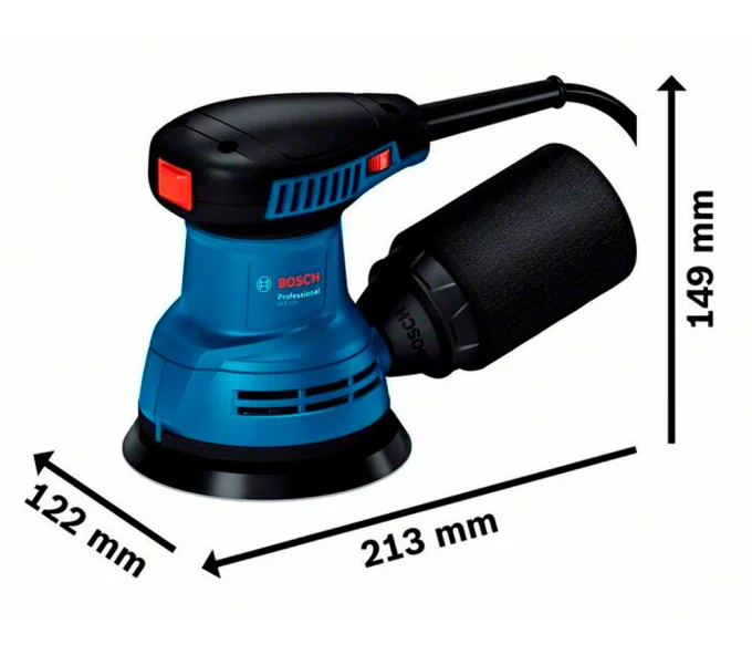 Шлифмашина эксцентриковая BOSCH GEX 125 290вт 125мм-2