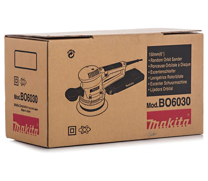 Шлифмашина эксцентриковая MAKITA BO6030 310вт 150мм-5