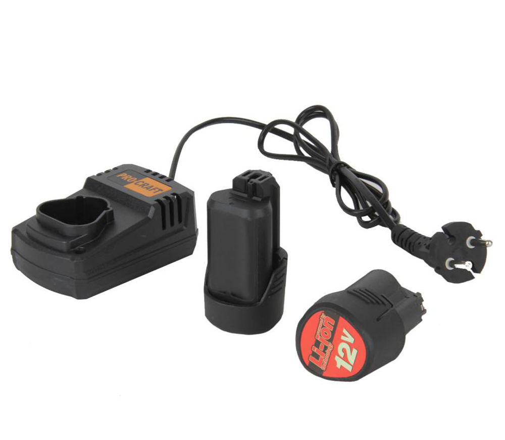 Шуруповёрт аккумуляторный ProCraft PA12PRO DFR 12В 2Ач photo 6