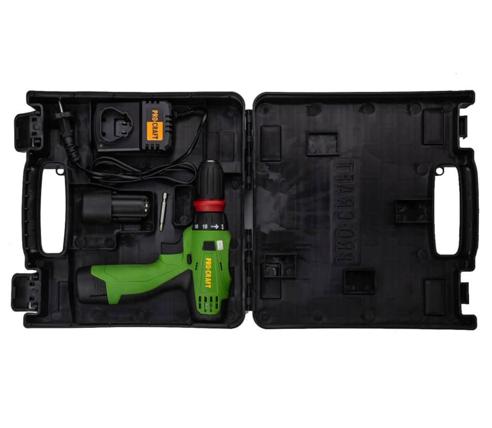 Шуруповёрт аккумуляторный ProCraft PA12PRO DFR 12В 2Ач photo 7