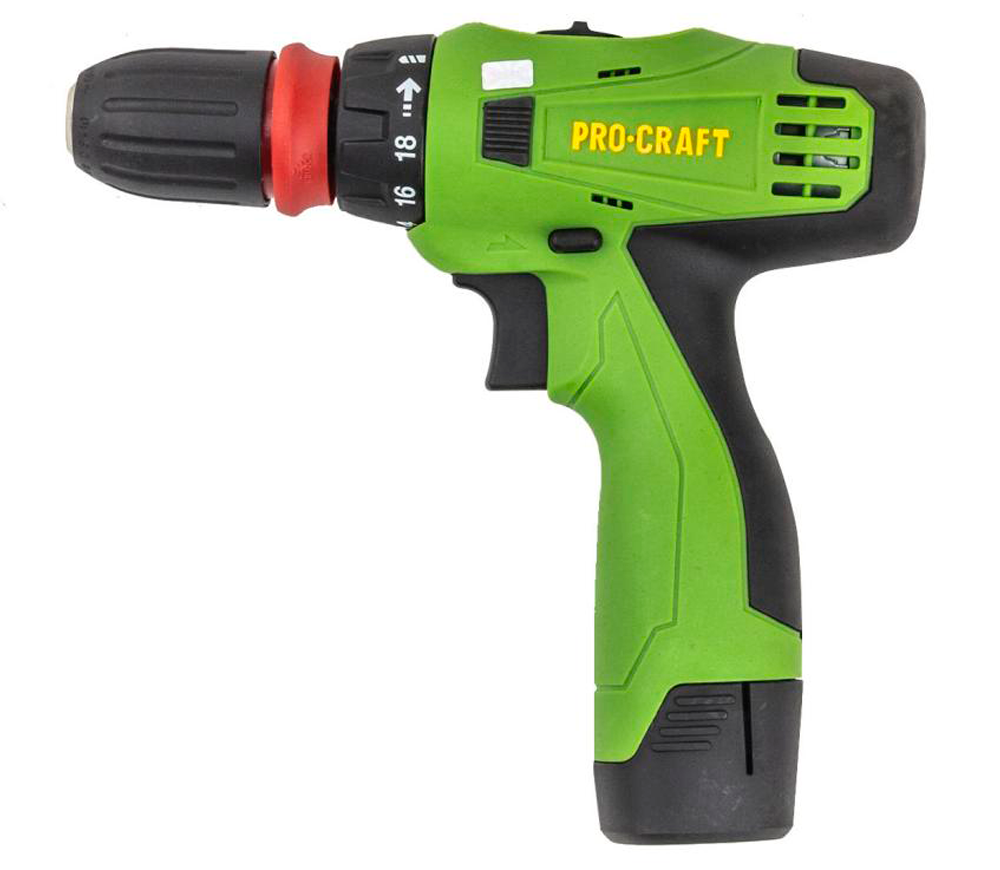 Шуруповёрт аккумуляторный ProCraft PA12PRO DFR 12В 2Ач photo